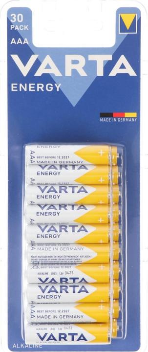 Immagine prodotto Varta Energia (30 pz., AAA, 1200 mAh)