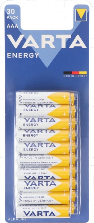 Actual product image Varta Energy (30 pcs., AAA, 1200 mAh)