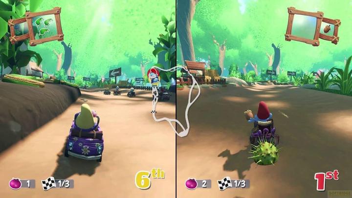 Produktbild Microids Schlümpfe Kart PS-4 (PS4)