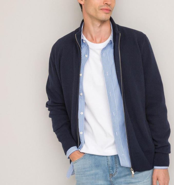 Produktbild La Redoute Collections Strickjacke aus 100% Lambswool (M)