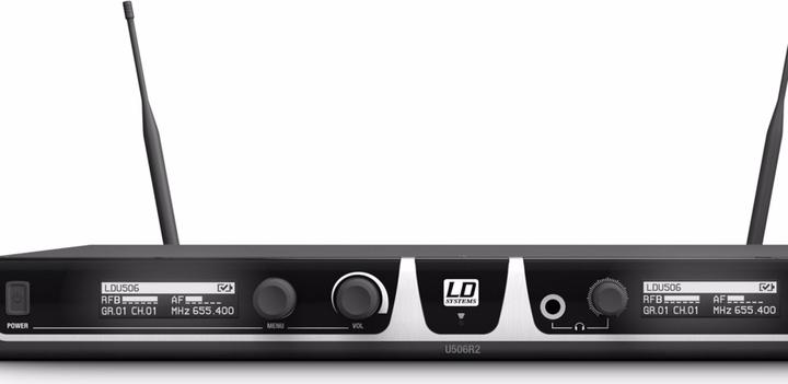 Actual product image LD Systems U506 HHC 2 Wireless Microphone System