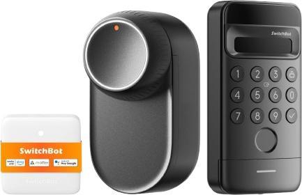 Immagine prodotto SwitchBot Bundle Ultra Vision (Bluetooth, Chiave, Combinazione numerica elettronica, Impronta, Riconoscimento del volto, Scheda chiave)
