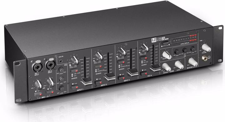 LD Systems ZONE 423 19" 2-Zonen (Studio- und Livemixer)