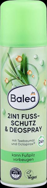 Actual product image dm Balea 2in1 Foot Protection & Deodorant Spray (Foot deodorant & powder, 200 ml)