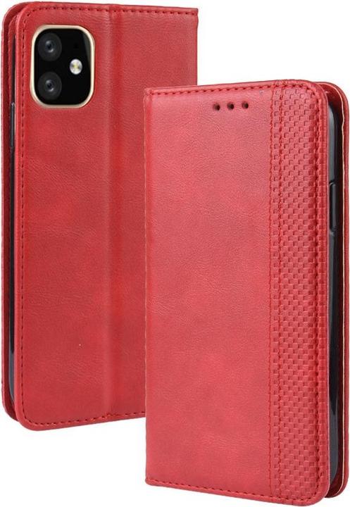 Actual product image Cover-Discount iPhone 12 / 12 Pro - Stand Flip Case Cover red (Apple iPhone 12, Apple iPhone 12 Pro)
