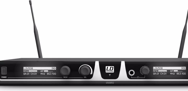 Actual product image LD Systems U508 HBH 2 Wireless Microphone System