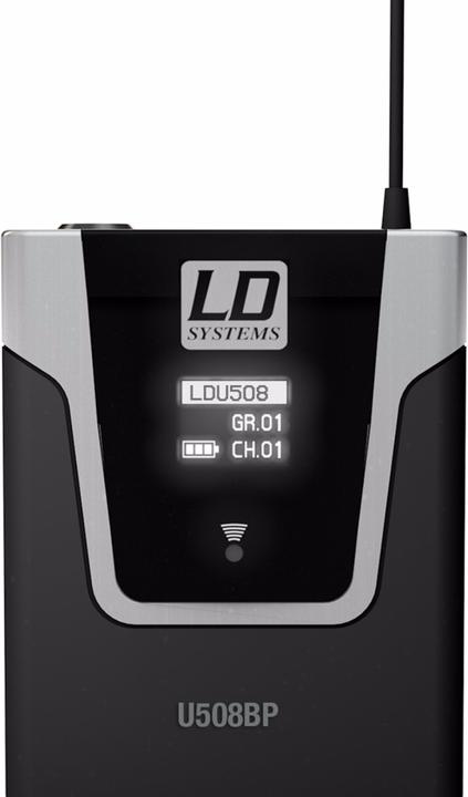 Actual product image LD Systems U508 HBH 2 Wireless Microphone System