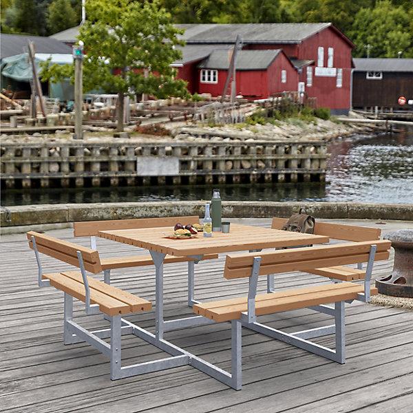 Produktbild kaiserkraft Gruppensitzbank für 8 Personen (118 cm)