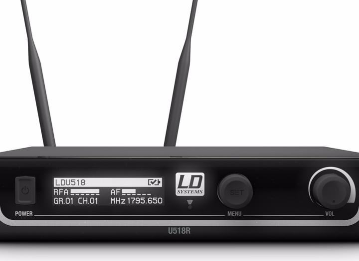 Image du produit LD Systems Système de microphone sans fil U518 HHD