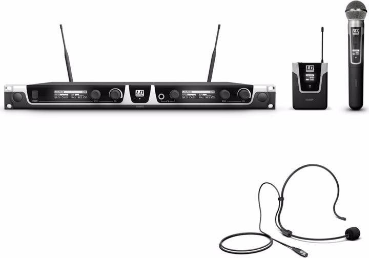 LD Systems U508 HBH 2 Wireless Microphone System