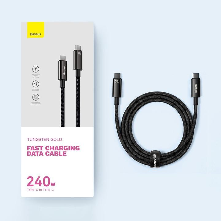 Image du produit Baseus USB C – USB C (3 m, USB 2.0, 240 W)