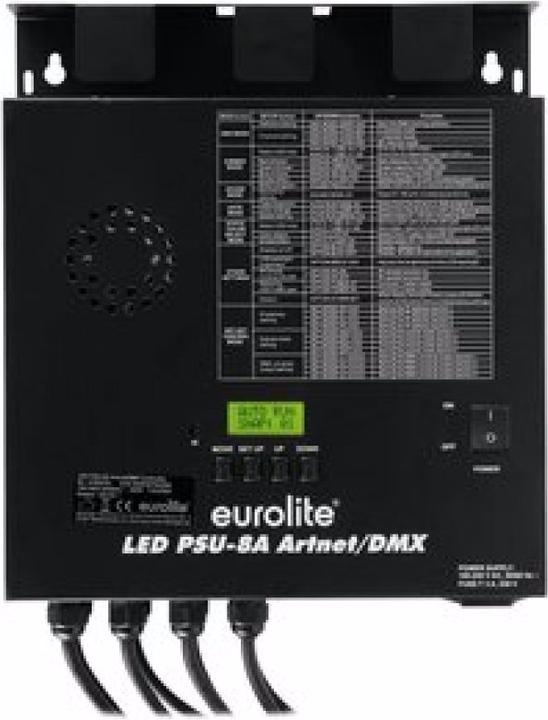 Image du produit Eurolite LED PSU-8A Artnet/DMX