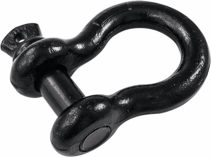 Safetex Shackle 22mm black with screw bolt