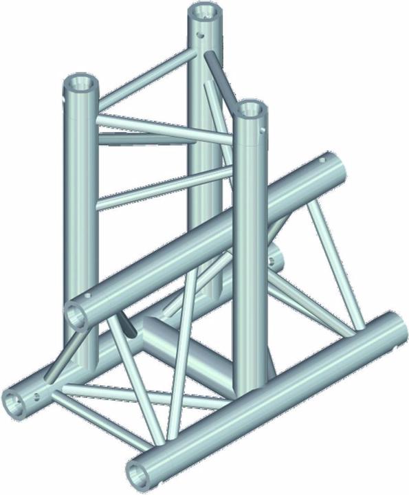 Actual product image Alutruss TRILOCK E-GL33 T-35 3-way T-piece