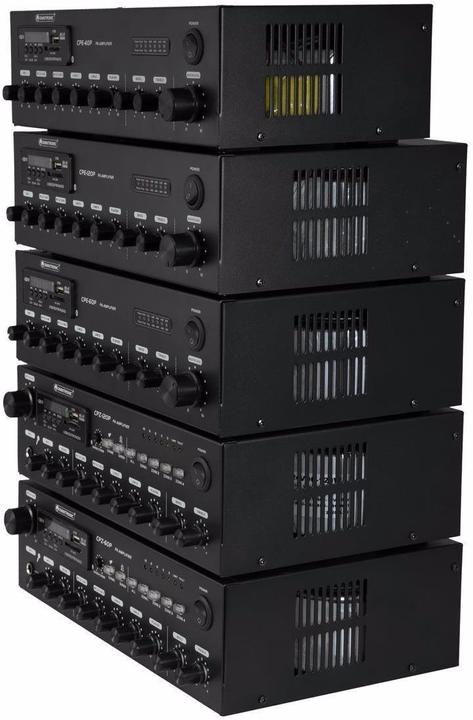 Actual product image Omnitronic CPZ-120P ELA ELA amplifier 120 W 4-channel 4 zones (Amplifier)