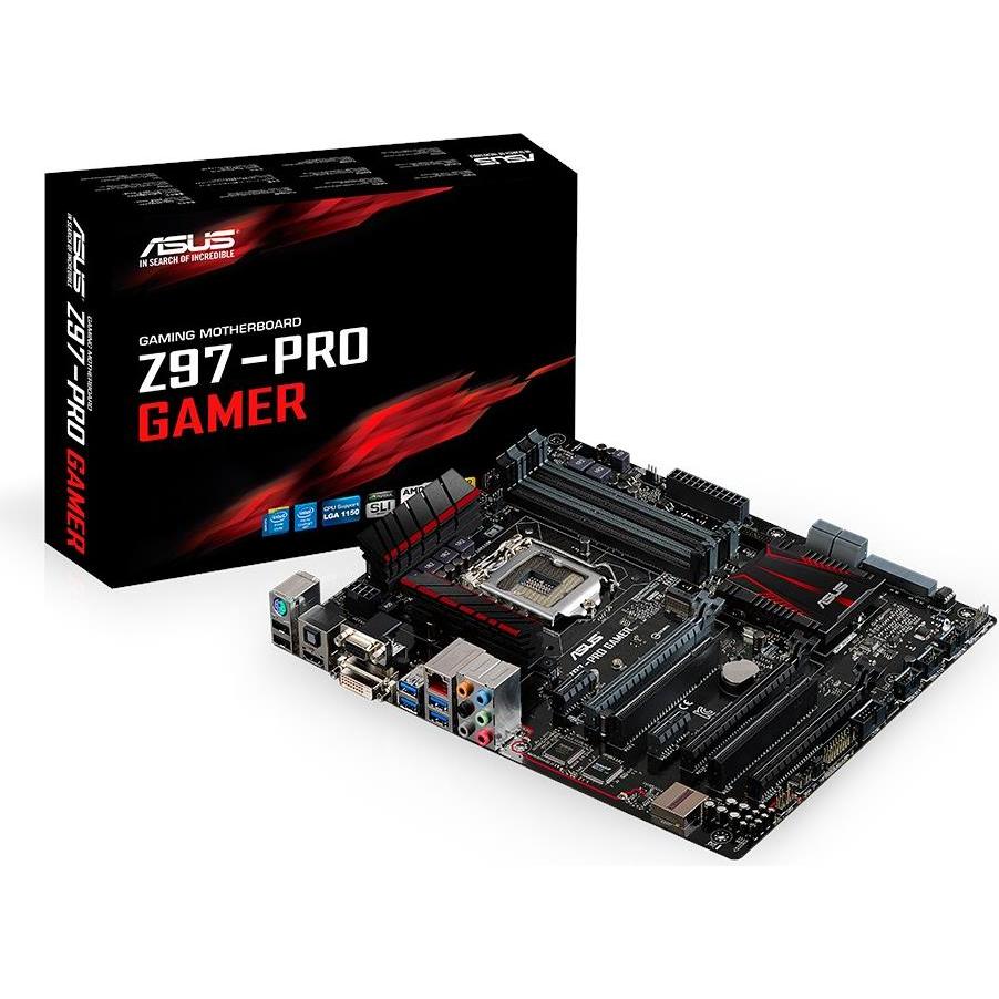 HOT Pro Gamer Asus Z97 Lga 1150 ASUS Z97 PRO Gamer Buy At