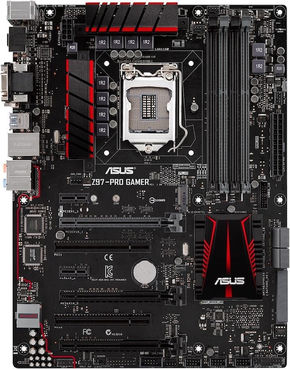 ASUS Z97 PRO Gamer (LGA 1150, Intel Z97, ATX)