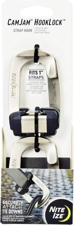 Actual product image Nite Ize CamJam HookLock Strap Hook - Large - 2 Pack