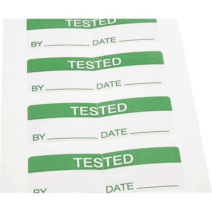 Rs Pro, Etiketten, Etikette TESTED