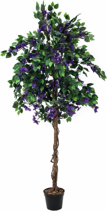 Europalms Bougainvillea, lavendel, Kunstpflanze, 180cm (180 cm)