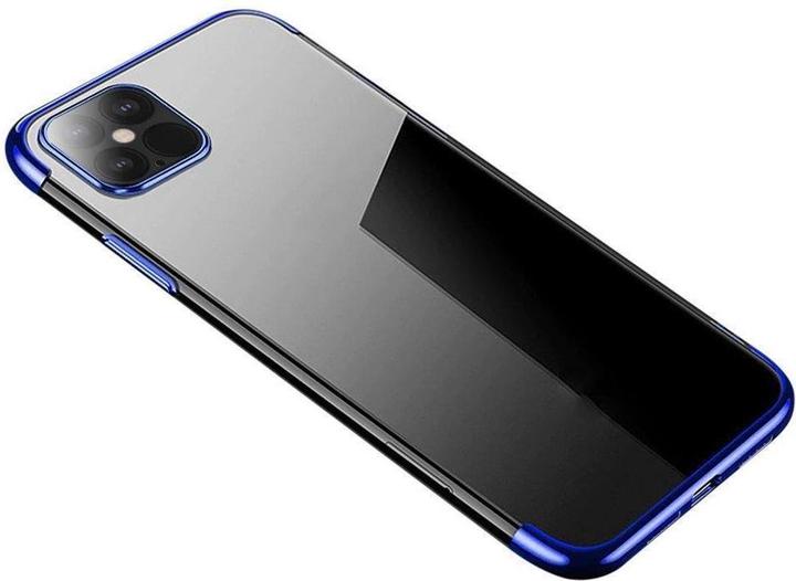 Produktbild Hurtel Clear Color Case Gel-TPU-Cover mit Metallrahmen für Xiaomi Redmi Note 11S / Note 11 blau (Xiaomi Redmi Note 11S, Ulefone Note 11P)