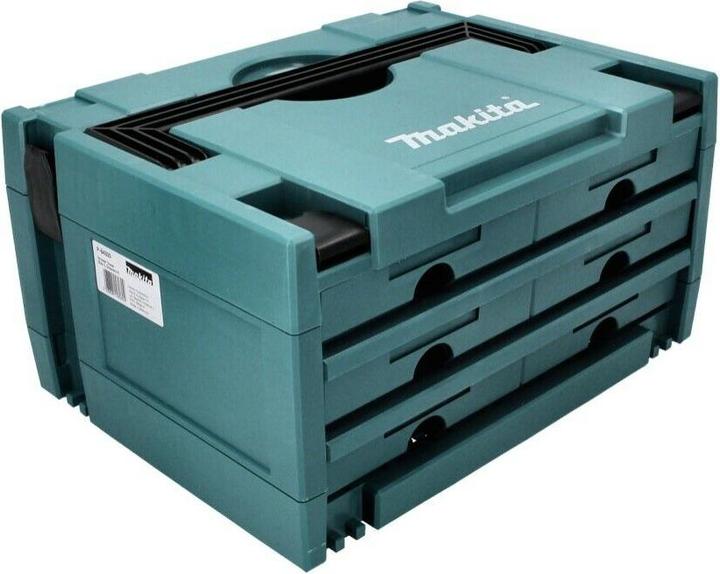 Image du produit Makita P-84333 MAKSTOR 3.6 M-BOX SYSTAINER avec 6 tiroirs (1 Pièce)
