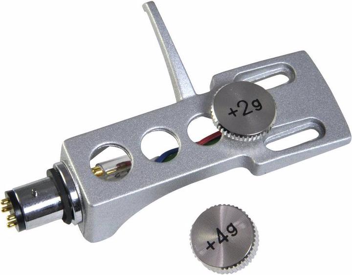 Omnitronic Headshell Systemträger mit Gewicht sil (Headshell)