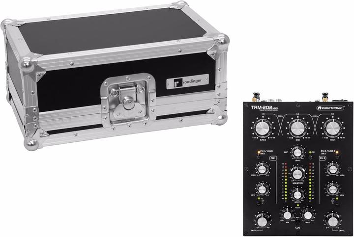 Omnitronic Kit TRM-202MK3 + étui