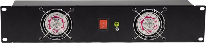 Actual product image Omnitronic Front panel Z-19 with 2 fans 2U (Accessories)