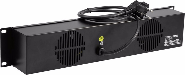 Actual product image Omnitronic Front panel Z-19 with 2 fans 2U (Accessories)