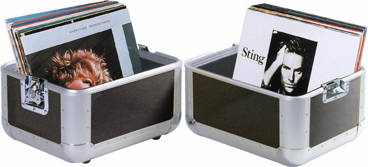 Actual product image Roadinger Plate case ALU 50/50,rounded, sw (Accessories)