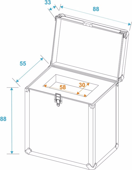 Produktbild Roadinger Zigaretten-Case, sw (Universal)