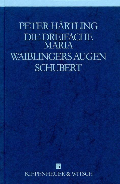 Produktbild Gesammelte Werke. Bd. 6: Lebensläufe von Dichtern 3 (Deutsch, Peter H�rtling, 1996)