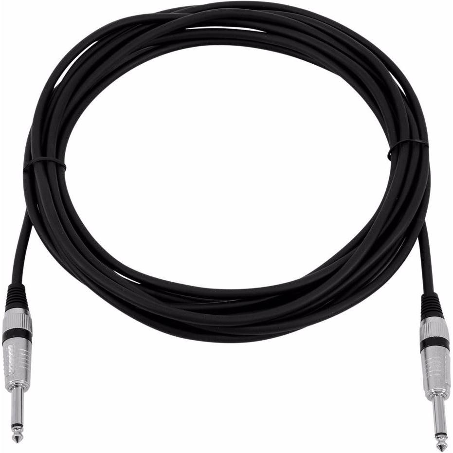 Thumbnail - Omnitronic Klinkenkabel 6,3 mono 6m sw ROAD (6 m), Audio Kabel