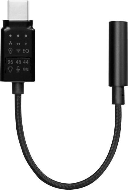 Produktbild LogiLink Audio Adapter m. EQ, 1xUSB-C -> /F (Klinkenadapter)