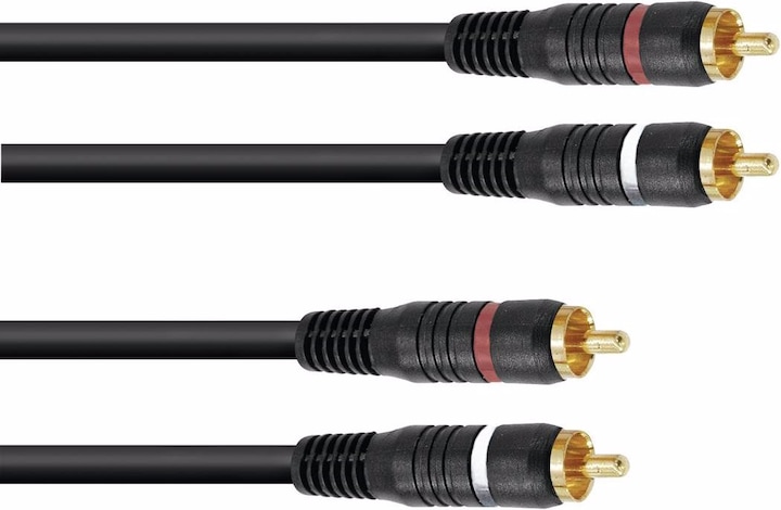 Produktbild Omnitronic Cinch Kabel 2x2 10m (10 m, Cinch)