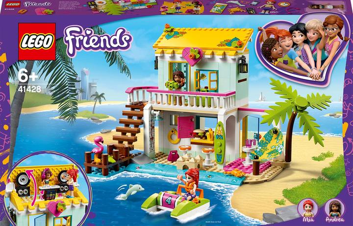 Produktbild LEGO Strandhaus mit Tretboot (41428, LEGO Friends)