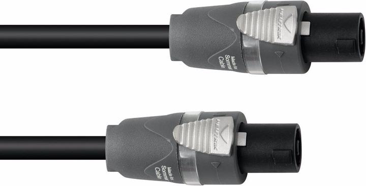 Sommer Cable Speaker cable Speakon 2x2,5 10m sw (10 m, 2.50 mm²)