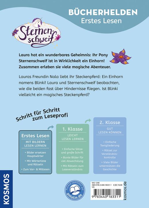 Actual product image Kosmos Sternenschweif, Bücherhelden Erstes Lesen, Das magische Steckenpferd (German, Anna-Lena cooler, Carola of Boiler, Linda Chapman, 2026)