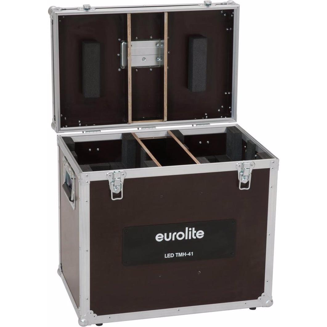 Thumbnail - Roadinger Flightcase 2x LED TMH-41 (Zubehör), Audio Racks + Cases, Braun