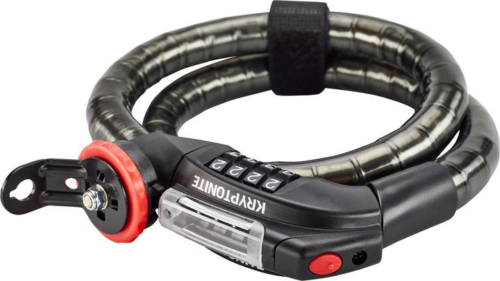Immagine prodotto Kryptonite KryptoFlex 2080 Combo Armored Cable Lock 80cm