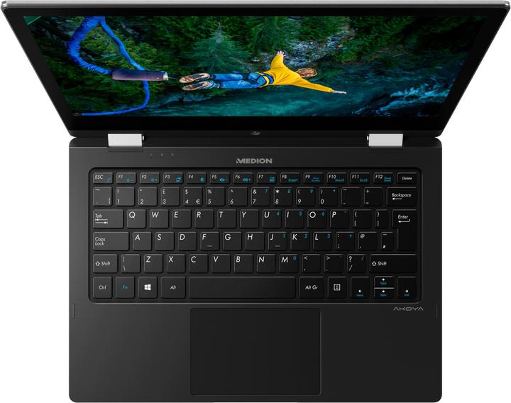 Actual product image Medion Akoya E3223 Convertible 13.3" Full HD TOUCH, Intel Pentium N5030, 8GB RAM, 256 GB SSD, Windows 11... (13.30", 256 GB, 8 GB, DE, Intel Pentium N5030)