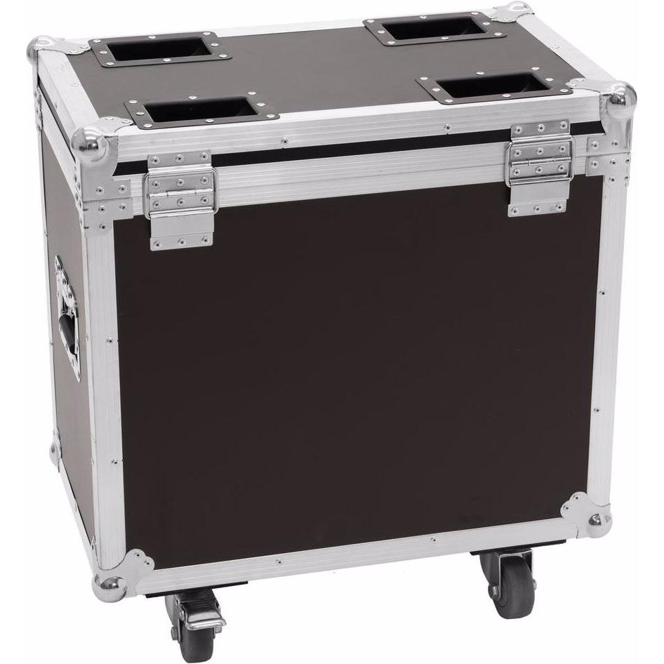 Roadinger Flightcase 2x TMH-S90 (Zubehör), Audio Racks + Cases, Braun