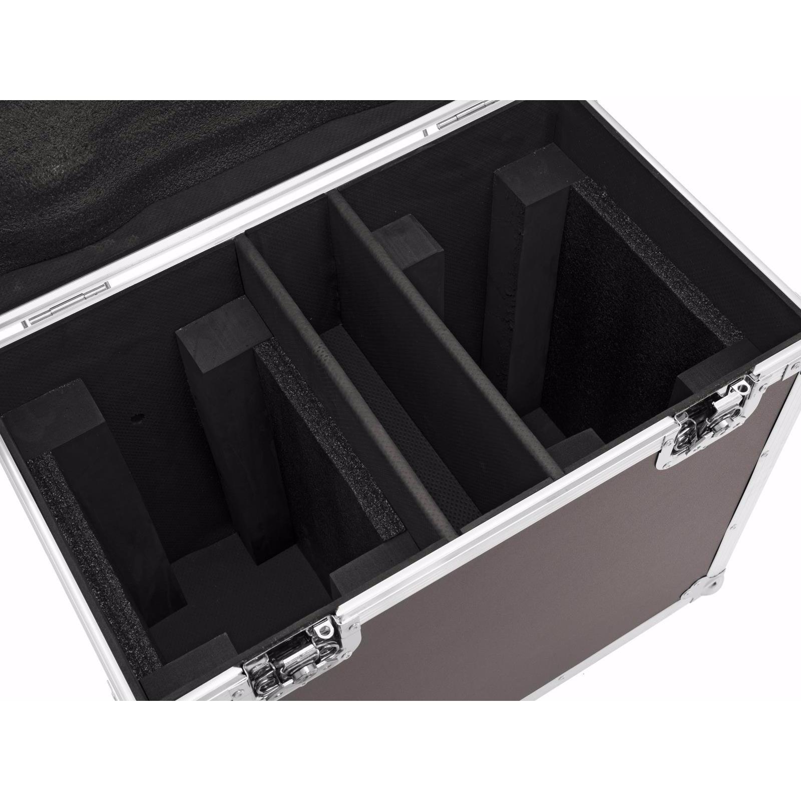 Thumbnail - Roadinger Flightcase 2x TMH-S90 (Zubehör), Audio Racks + Cases, Braun