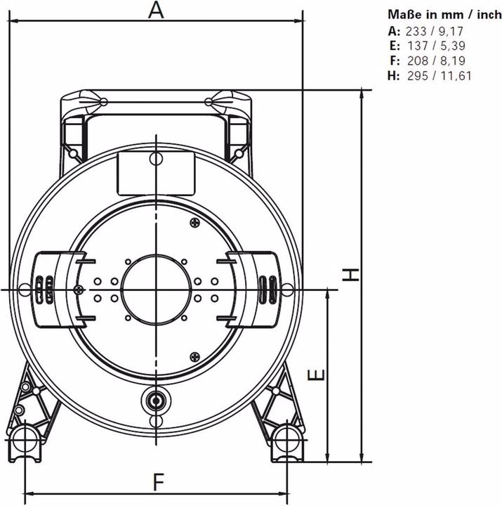 Actual product image Schill Cable drum GT 235.RM