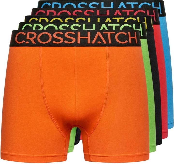 Immagine prodotto Crosshatch Highlighter Boxer Uomo Misura Confezione 5 (L, Confezione da 5 pezzi)