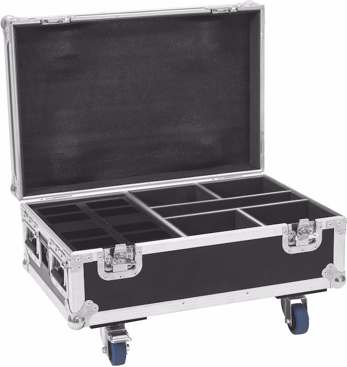 Produktbild Roadinger Flightcase 4x AKKU IP UP-4 Plus HCL Spot WDMX mit Ladefunktion (Zubehör)