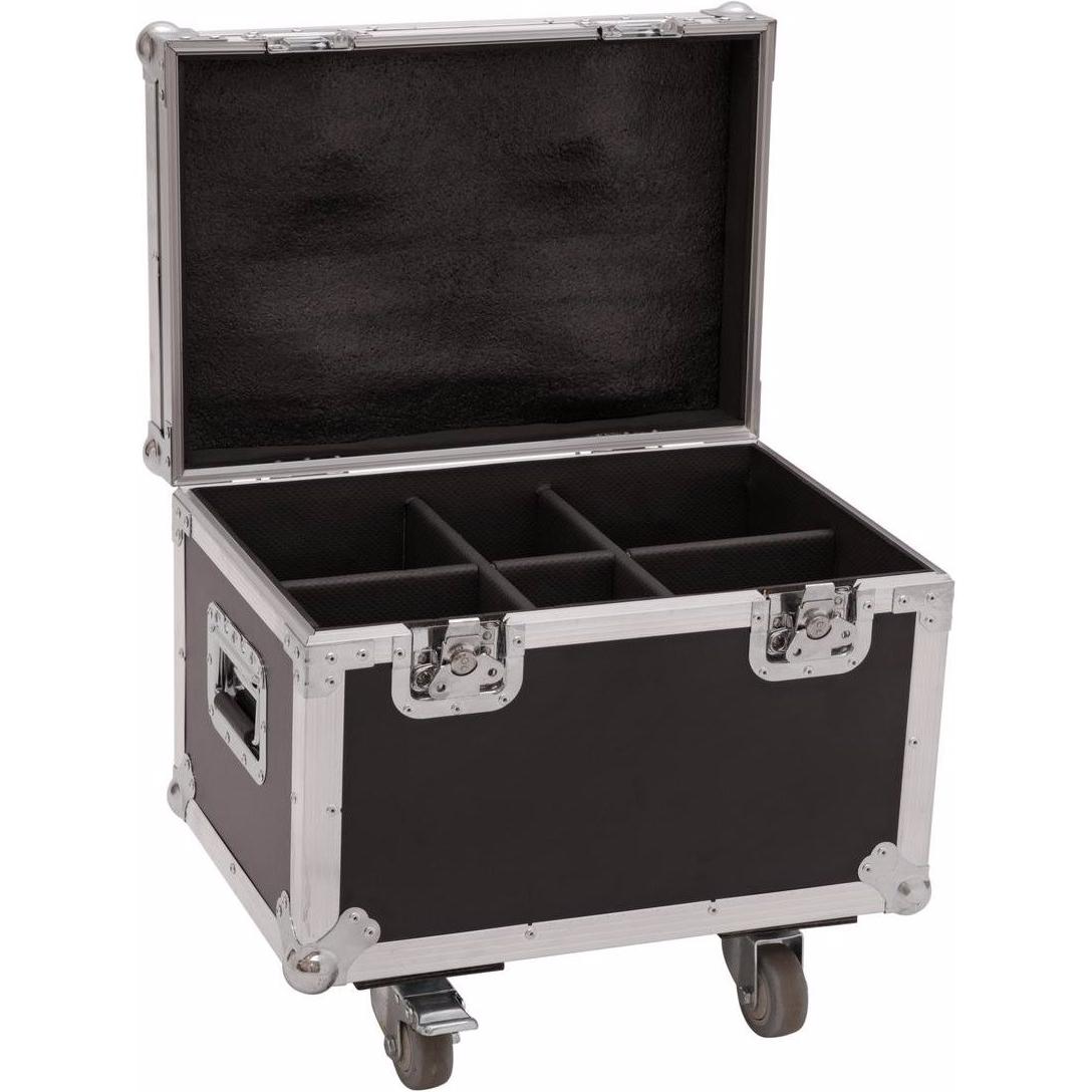 Roadinger Flightcase 4x LED TMH-13/17/S30/W36 (19" Case), Audio Racks + Cases