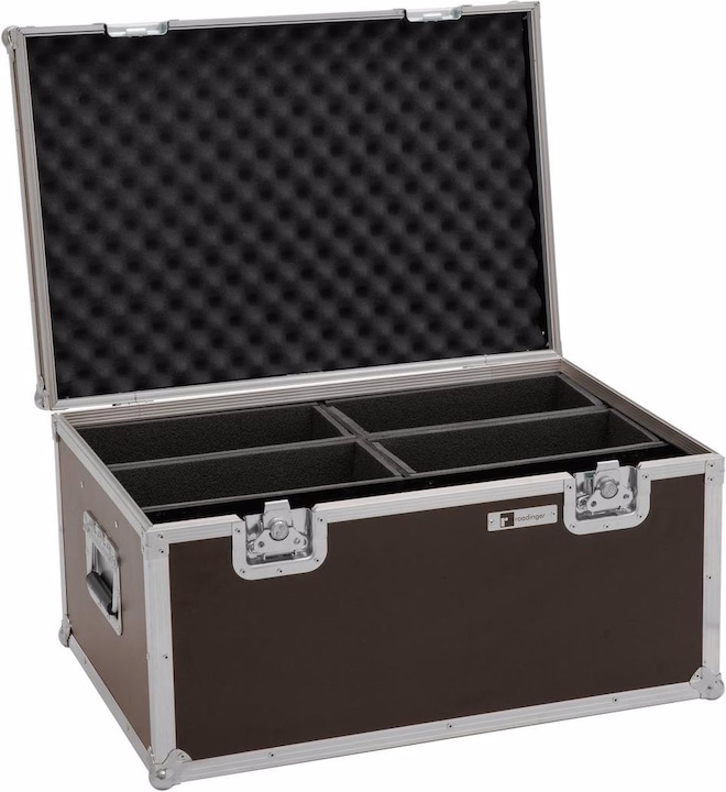 Produktbild Roadinger Flightcase 4x LED 4/7C-12 Silent Slim Spot (Zubehör)