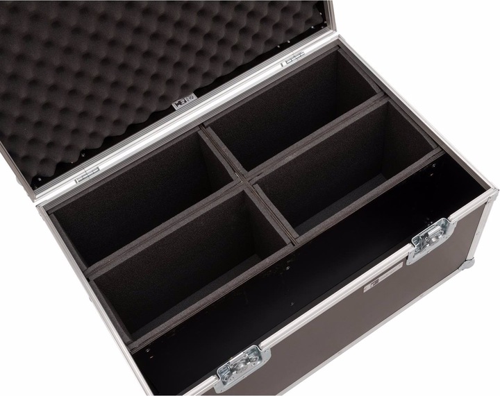Produktbild Roadinger Flightcase 4x LED 4/7C-12 Silent Slim Spot (Zubehör)